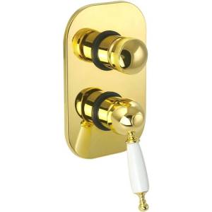 Смеситель для ванны Migliore Oxford 19177 с внутренней частью, золотой