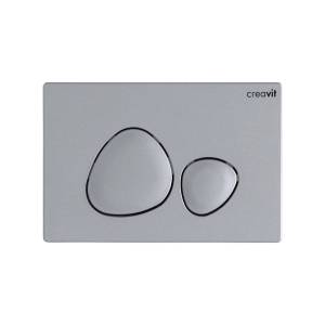 Кнопка смыва Creavit Spa GP7002.00 серый матовый