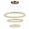 Люстра подвесная ST Luce Lucchero SL6105.203.03 Золотистый/Прозрачный LED 1*160W 3000 - 6500K фото 3