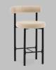 Стул полубарный Stool Group Флорео vd-plb-floreo-fl-beige бежевый, букле фото 3