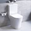 Унитаз-компакт Damixa Sirius DX86C8600SC безободковый, с микролифтом фото 2