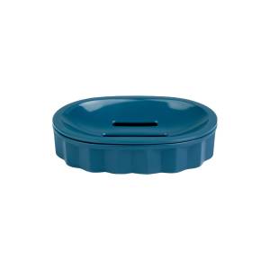 Мыльница Fixsen Diamond Blue FX-465-4 темно-синяя