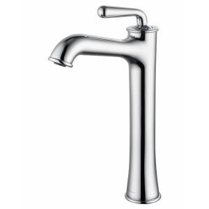Смеситель для раковины Wonzon & Woghand WW-88239008-CR высокий, хром