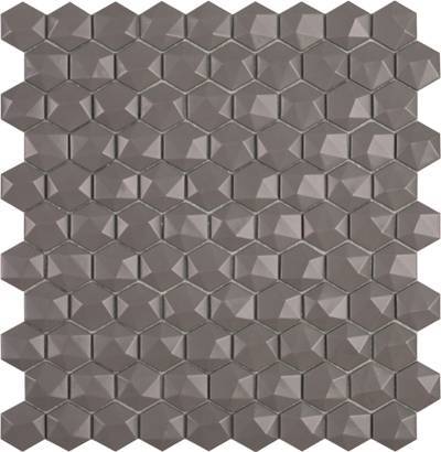 Мозаика Vidrepur Hex Nordic № 926 D Бежевый (на сетке) 30.7x31.7