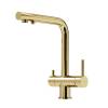Смеситель для кухни Sancos Foster SC4014ZG под фильтр, золотой глянцевый