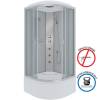 Душевая кабина Niagara NG-2308-14G 90х90х220 с высоким поддоном, с сиденьем фото 2