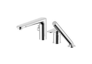 Смеситель на борт ванны Aquatek Ника AQ1848CR хром