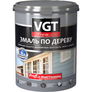 VGT PREMIUM ВД-АК-1179 ПРОФИ ЭМАЛЬ ПО ДЕРЕВУ акриловая, полуматовая, кофейная (1кг)