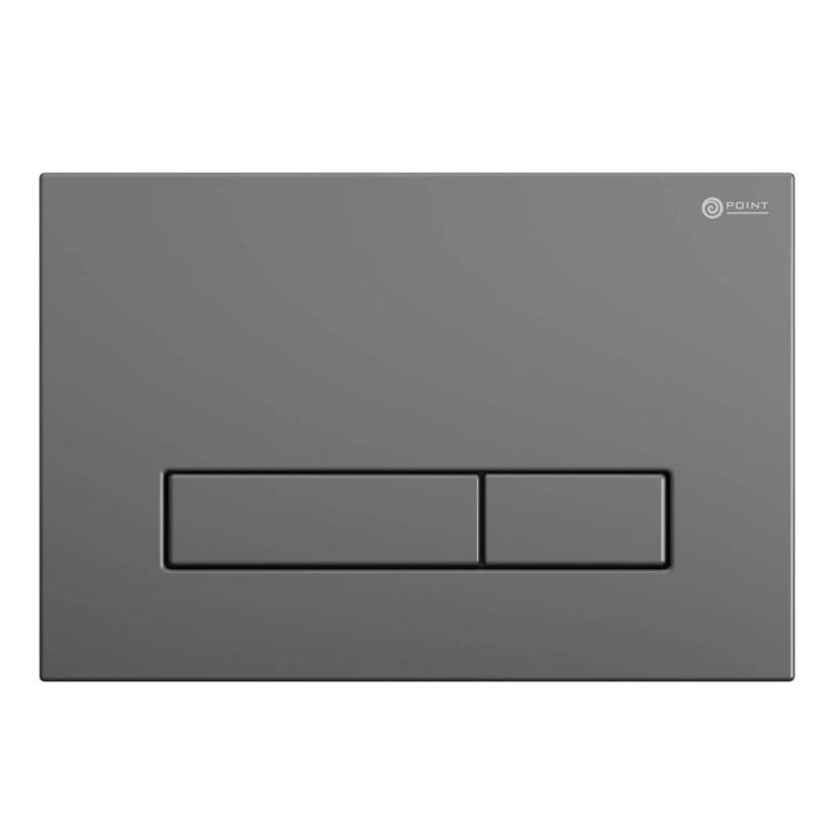 Кнопка смыва Point Меркурий PN44831GM цвет графит