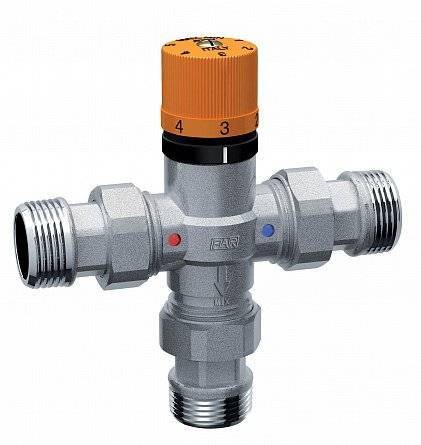 Вентиль термостатический FAR SOLAR 1/2 американка , Тmax110 C