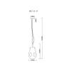 Подвесной светильник MyFar Eye MR1710-1P фото 2