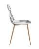 Набор из 4 стульев Stool Group Валенсия SN OS-001P patchwork bw X4 пэчворк черно-белый фото 8