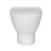 Унитаз подвесной Watersense Belinda W00149 безободковый, сиденье микролифт фото 15