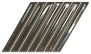 Керамическая плитка WOW Spike Bars 135026 B Ebony Gloss 15x25.9
