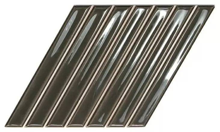 Керамическая плитка WOW Spike Bars 135026 B Ebony Gloss 15x25.9