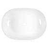 Раковина BOND Oval S59-600 накладная, овальная, 60x40x15 см, белая глянцевая фото 4
