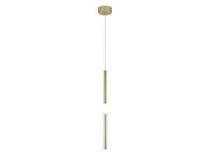 Подвесной светодиодный светильник Newport Сабина 3513/S mat.gold