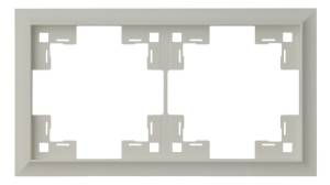 Двухместная рамка Rikett Classic 35920 LN лен