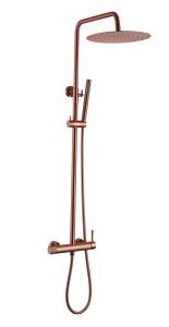 Душевая стойка Boheme Uno 468-2-BRB Brushed Bronze