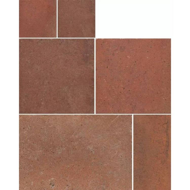 Керамогранит Serenissima Cir Italica 1086527 Modulare 39 Terra Bruciata (комплект 2шт 20x20. 1шт 20x40. 2шт 40x40. 1шт) 40x60.8