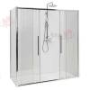 Душевой уголок AvaCan FC2-190-SC90 профиль хром, стекло прозрачное, 210x90x195 фото 3