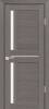 Межкомнатная дверь Profilo Porte экошпон PS-19, остеклённая, грей мелинга 600x2000