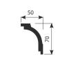 Карниз Cosca Decor KX048 200x5x7 фото 2