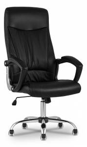 Кресло компьютерное Stool Group TopChairs Tower D-418 black черное