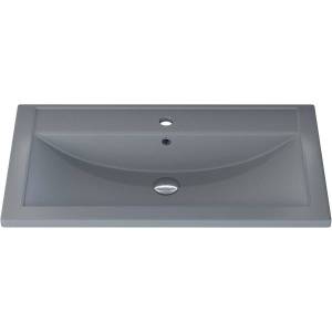 Раковина Uperwood Foster Quartz 291030037 80 см, бетон, серая матовая