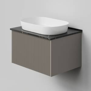 Тумба с раковиной La Fenice Terra Cappuccino NFNC-01-TER-C-60-3-M-GB бежевая матовая, 60 см