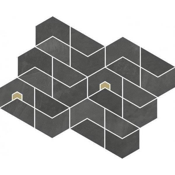 Мозаика Italon Continuum 620110000180 Petrol Mosaico Jewel 31.1x38.2