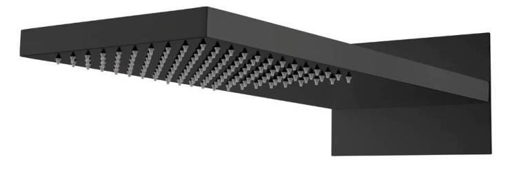 Верхний душ Boheme Fusion 419-B Black