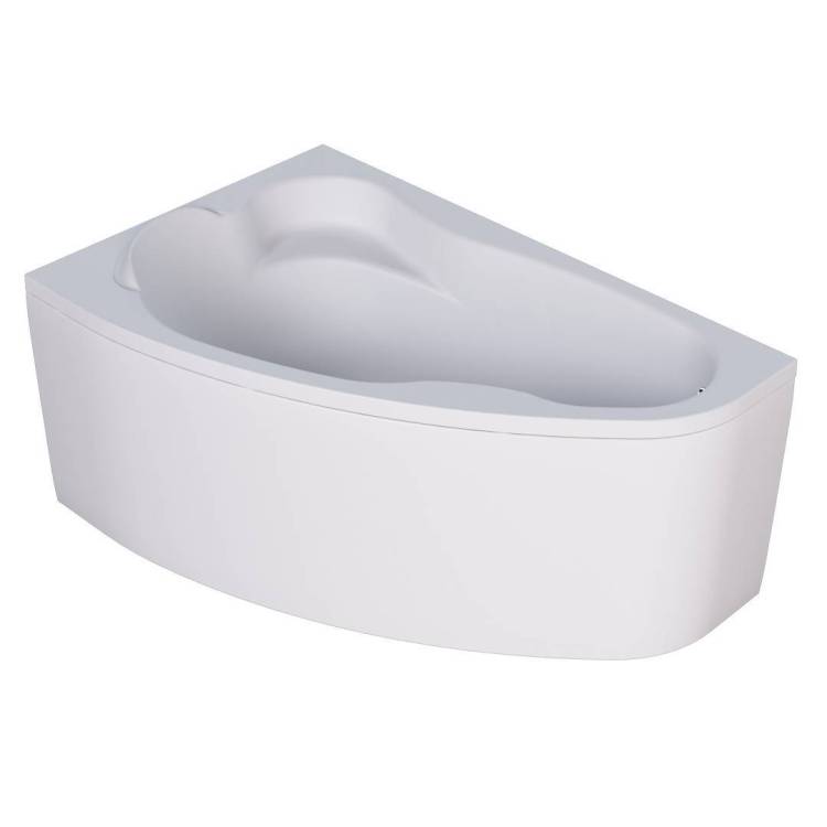 Акриловая ванна Marka One Lil 140x90 левая, с каркасом