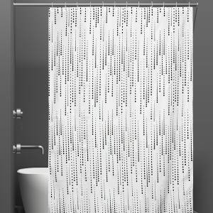 Штора для ванной Bath Plus Charme Red ch-21309 180х200, Mizzle Drops