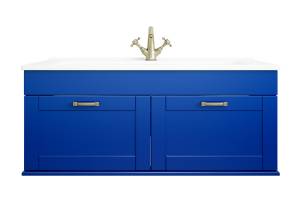 Тумба для комплекта Sanflor Ванесса 105, подвесная, индиго