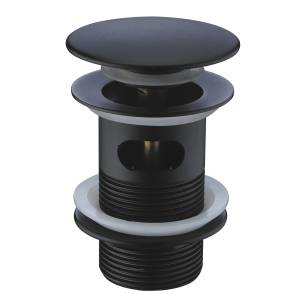 Донный клапан Wasserkraft A080 черный