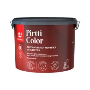Морилка декоративная для дерева Tikkurila Pirtti Color колеруемая 9 л