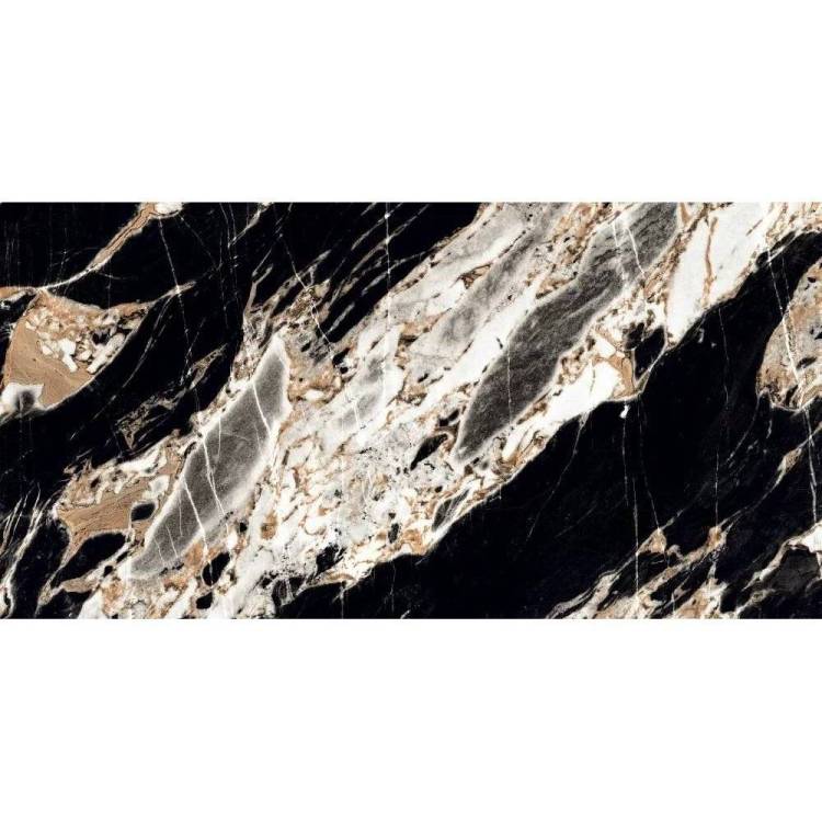 Керамогранит Bluezone Noks Black A Hi-Glossy 60x120