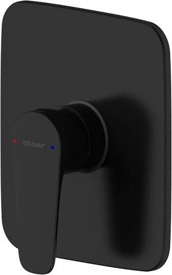 Смеситель для душа Bravat Source PB8173218BW-ENG черный