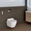 Унитаз подвесной Geberit AquaClean Tuma Comfort 146.294.SI.1 вставка белое стекло фото 2