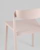 Набор из 4 стульев Stool Group Moris SL-7089 cream 90574 X4 нежно-розовый, пластик фото 7