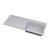 Раковина Uperwood Cosmos Quartz RCosmos Quartz120RJ над стиральной машиной, правая, жасмин, 120x48