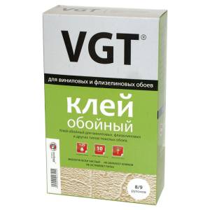VGT КЛЕЙ ДЛЯ ТЯЖЕЛЫХ ОБОЕВ, виниловые, флизелиновые и пр. (15кг)