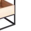 Стол журнальный Tetchair Eclipse 21385 сонома/черный 60x46x60 фото 5