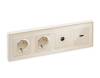 Комплект механизма TV розетки оконечной Ambrella Volt Alfa MA313010 фото 2