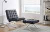 Оттоманка Bradex Home Barcelona FR 0015, черный фото 2