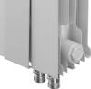 Радиатор биметаллический Royal Thermo Piano Forte 500 VDR80 bianco traffico, 8 секций, белый фото 3