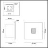 Подсветка для лестниц Odeon Light Vitty 6650/1WL3 фото 2