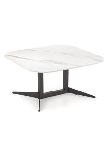 Стол журнальный Halmar Borna V-CH-BORNA-LAW белый мрамор/черный
