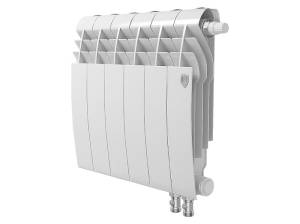 Биметаллический секционный радиатор отопления Royal Thermo Biliner 350 / V Bianco Traffico / 6 секций